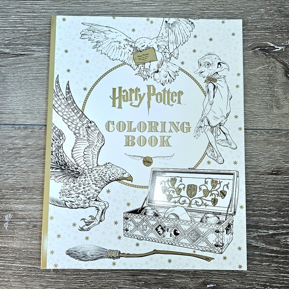 Other - New Harry‎ Potter Adult Coloring Book By Scholastic